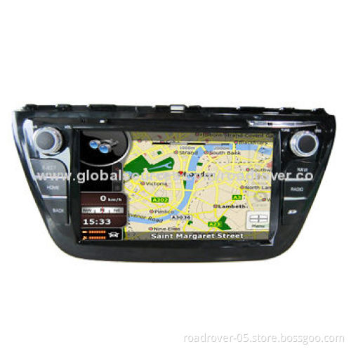 Car GPS Navigation System for Suzuki S-cross, Supports 5.1-channel Pre-output